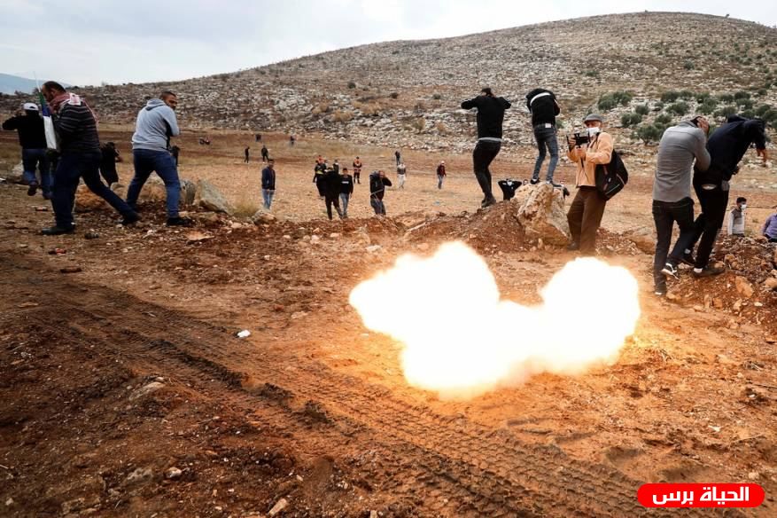One injured from military gunfire as Israeli forces suppress rally east of Nablus